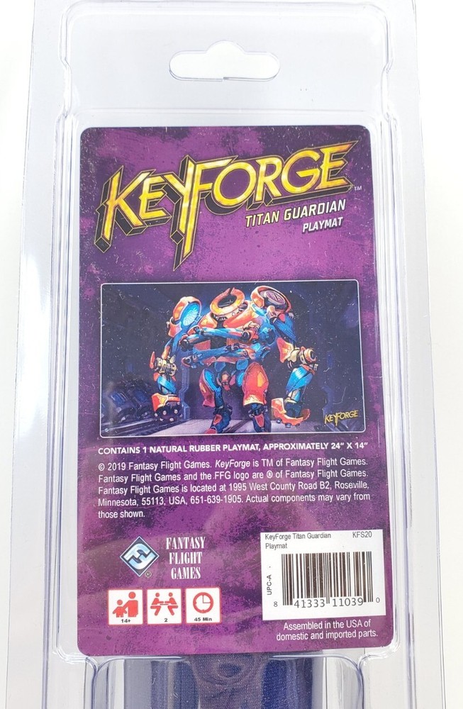 KeyForge Titan Guardian Playmat