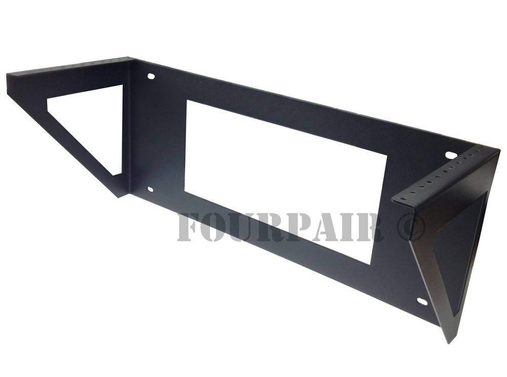 4 Space 4U Vertical Rack 19" Network IT Server Wall Mount Bracket Space Saver