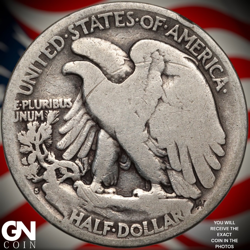 1921 S Walking Liberty Half Dollar A9828