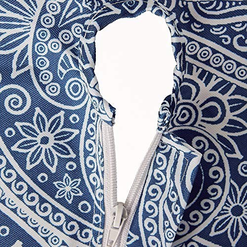Paisley Outdoor Tabletop Collection, Water Resistant, 84" x 60" (Rectangular)