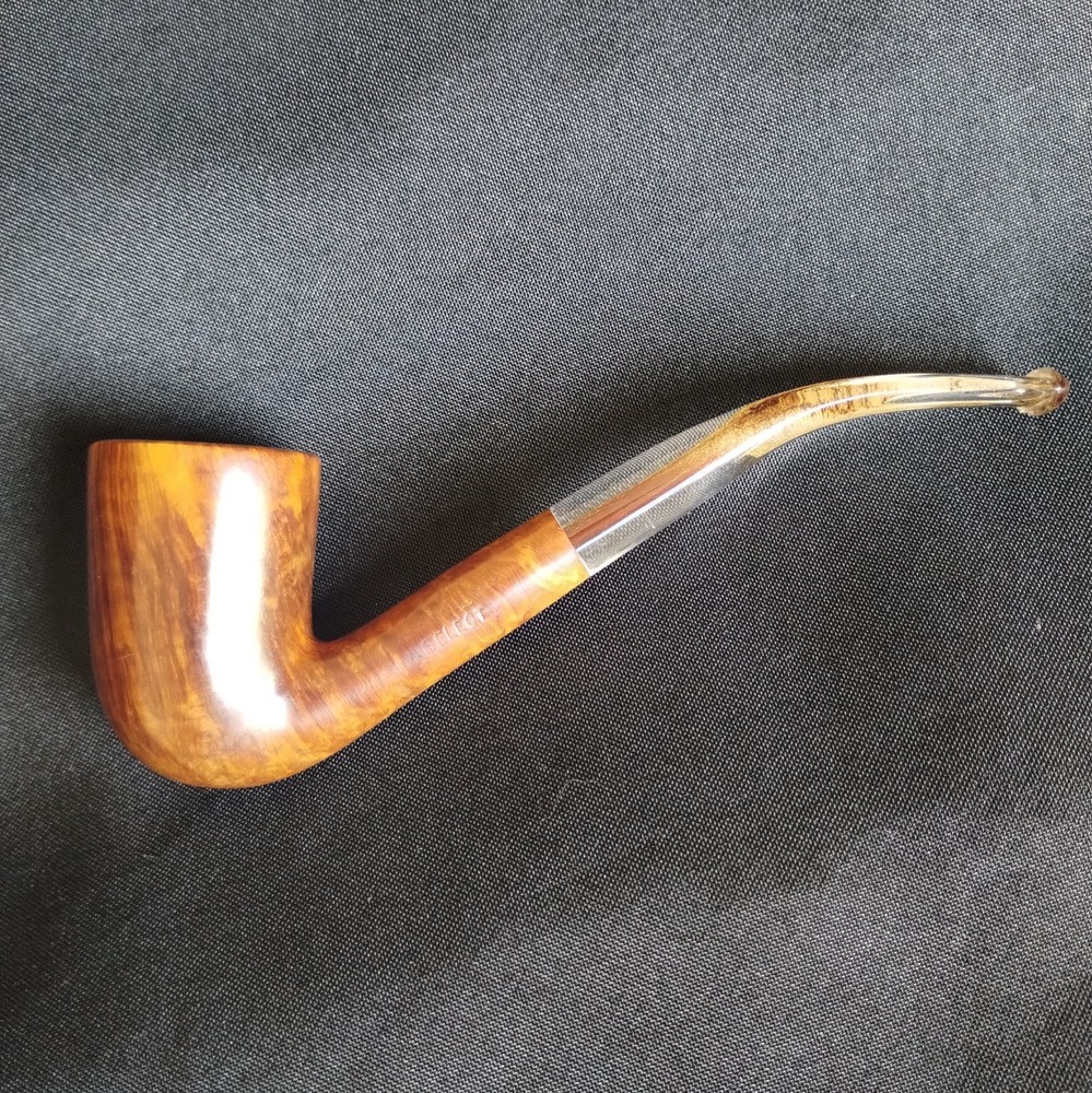 Bennington Briar Pipe Bent Dublin Smooth