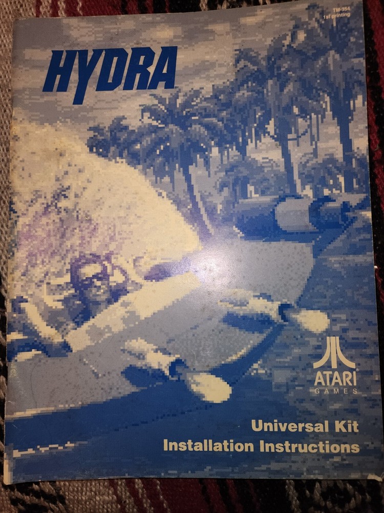 Hydra Arcade Manual Atari