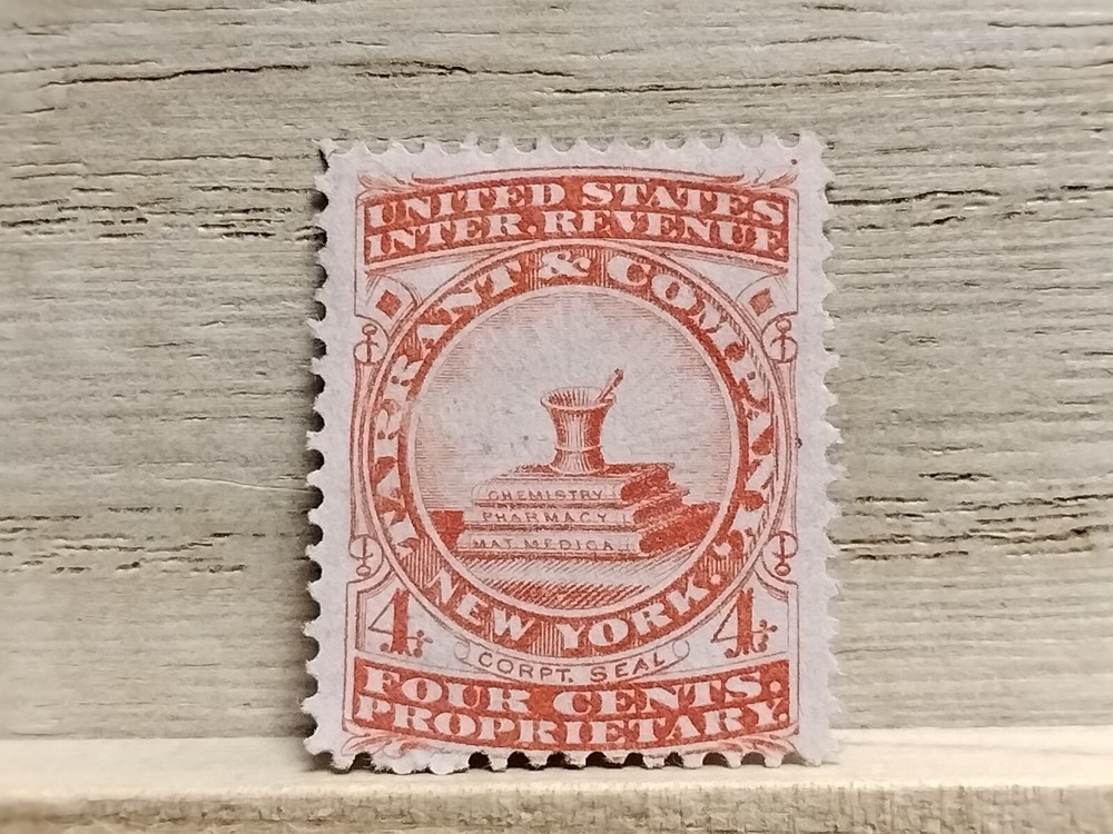 4 Cent Tarrant & Company Stamp Scott# RS241c