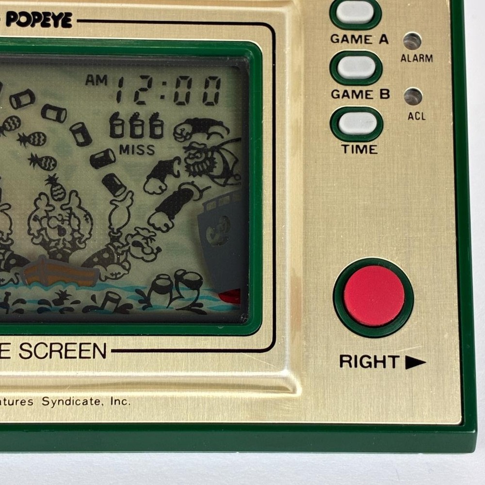 Working Game & Watch Popeye PP-23 Nintendo