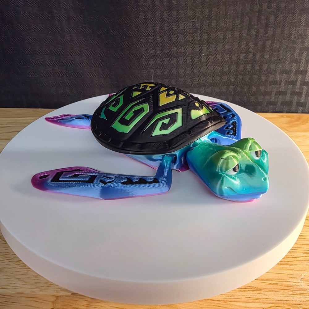 Sea Turtle Flexi, 3D Printed Items