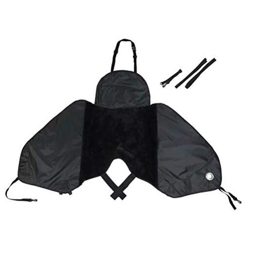 Scooter Windshield Blanket for Keeping Warm, Windproof Leg Cover Apron, Plush