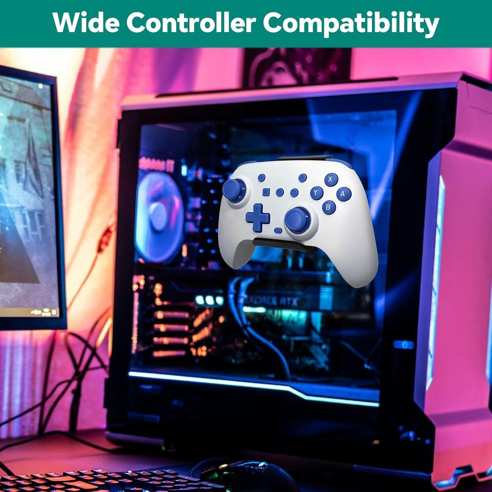 Gamer Gift Controller Headset Wall Mount Holder 2 Pack