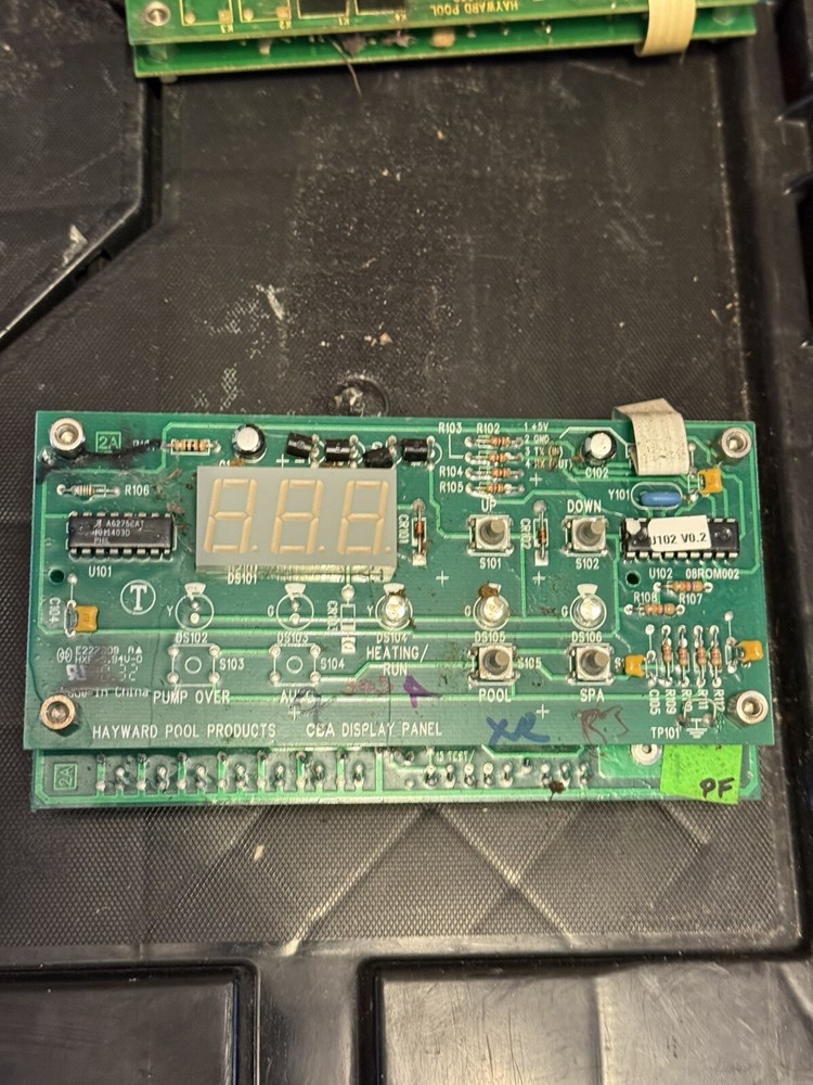 Authentic Hayward Heat Pump Control Board For Pool HP1102412 Used Good Condition