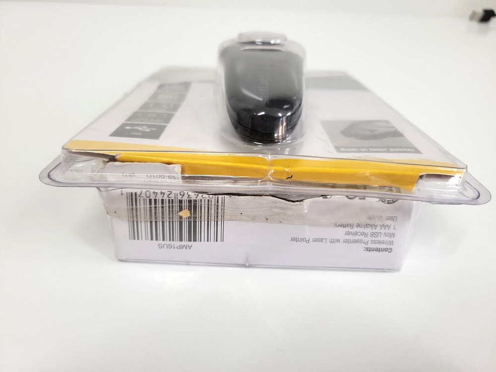 Targus Wireless Presenter With Laser Pointer w/ Mini USB Receiver 50' Foot Range