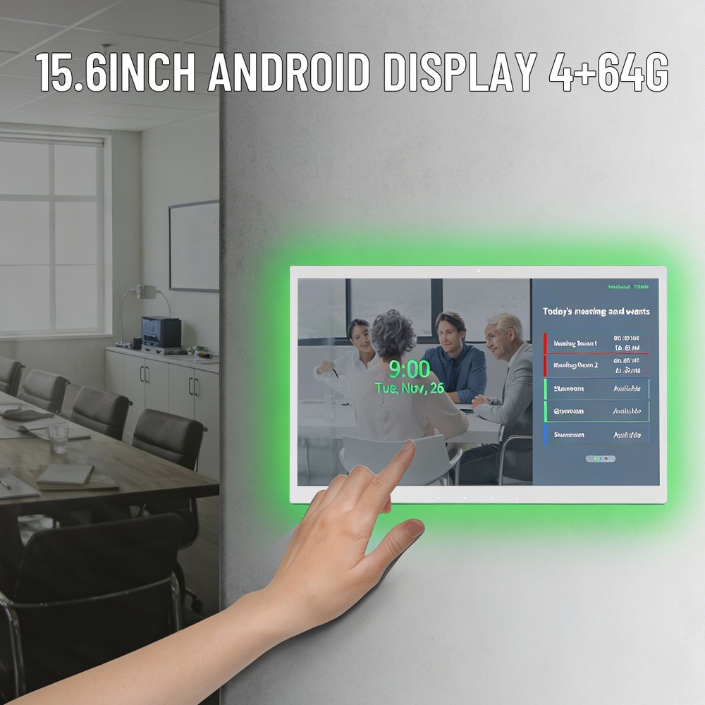 15.6 Inch Wall Mounting Android Display Automation Device Control Tablet Panel