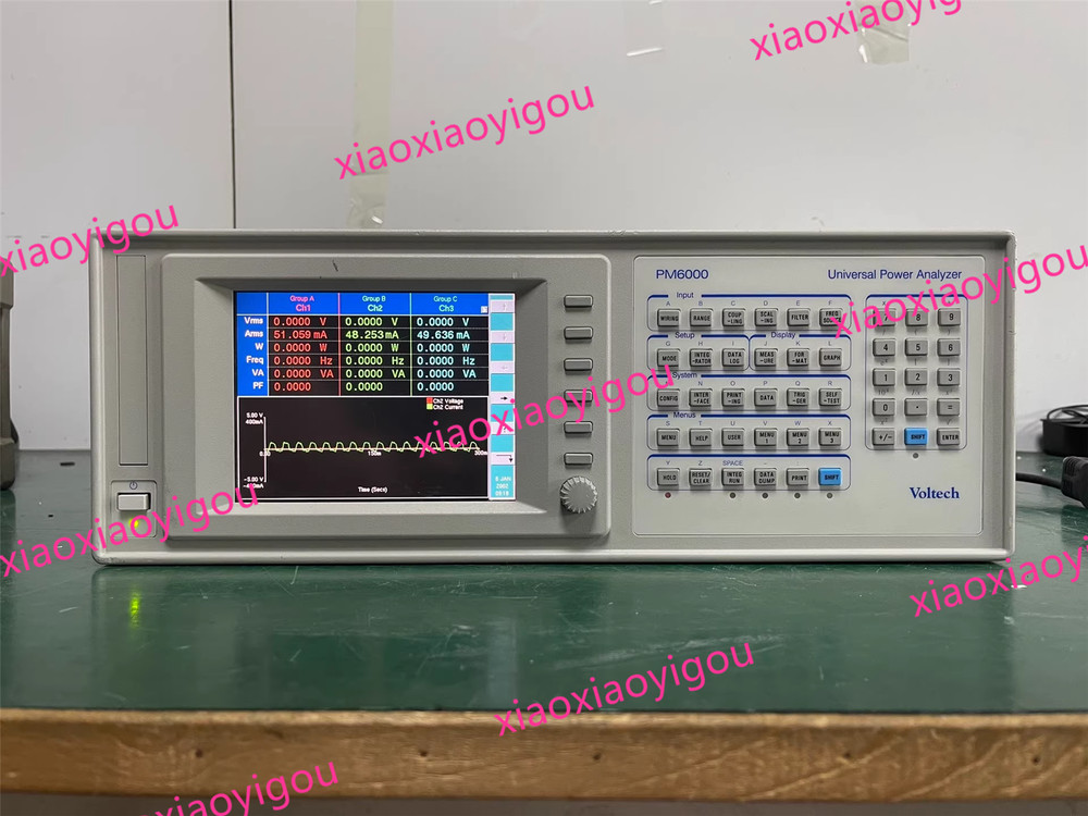 1PC USED Voltech PM6000 power analyzer  By DHL or FedEX