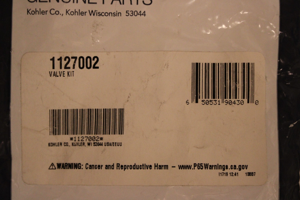 Kohler 1127002 - Valve Kit