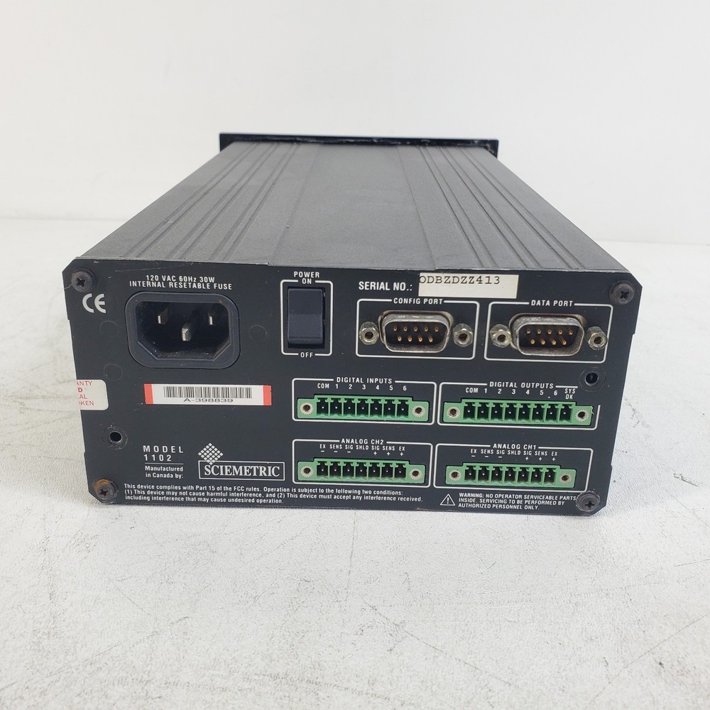 Sciemetric 1102 Sigmeter Analysis & System Meter