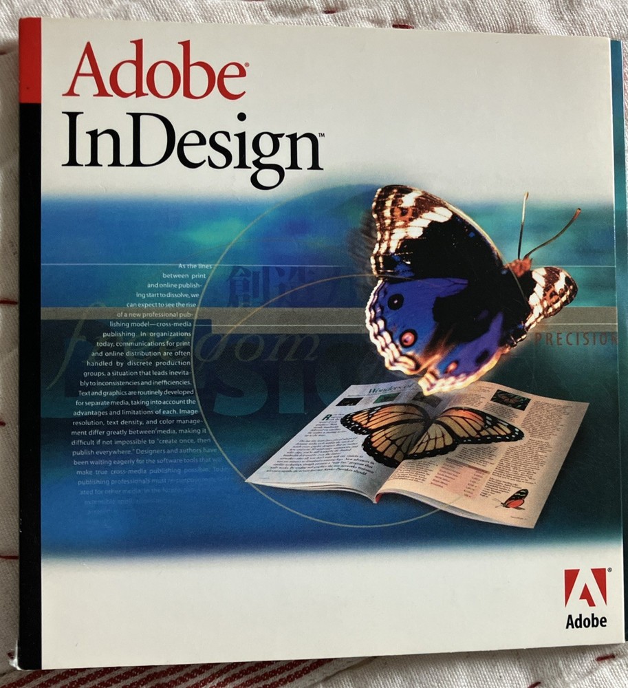 Adobe InDesign 1.0  Full Version for Macintosh + Serial Number