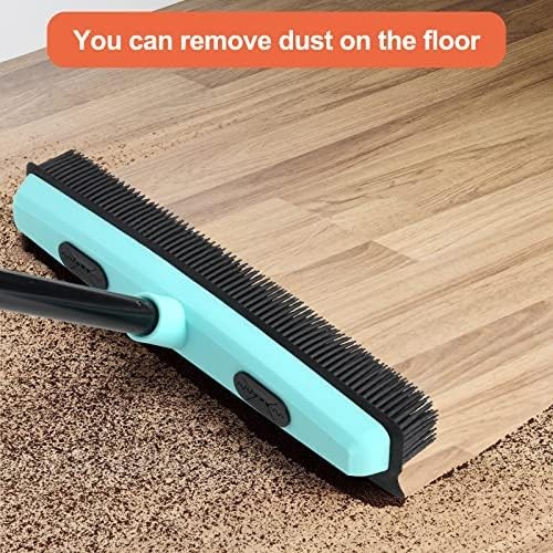 Pet Hair Removal Rubber Broom