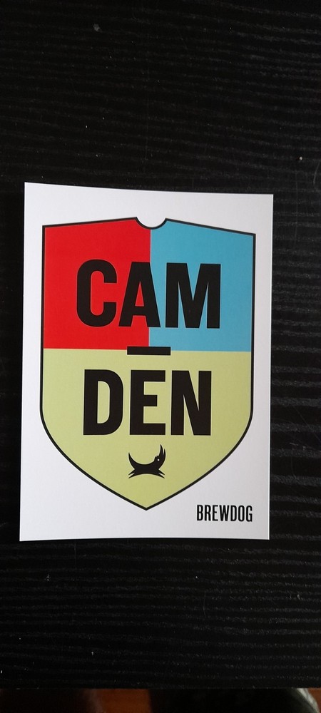 Brewdog Camden  Postcard