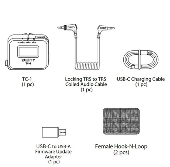 US Deity TC-1 TC1 Wireless Timecode Box Generator Time Coder for Video Recording