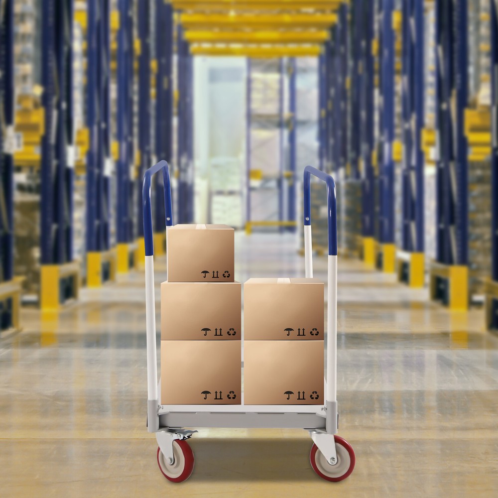 1500 lbs Professional Panel Cart Dolly Rectangular Low Noise with 5inch Caster