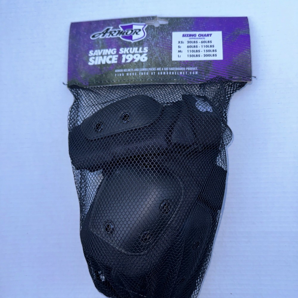 ARMOR 3500 Skateboard Combo Pack, Knee & Elbow Pads