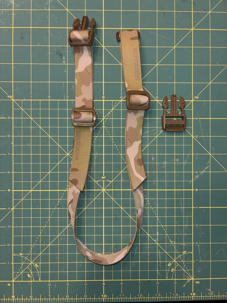 Chest Rig Back Strap - Multicam Arid