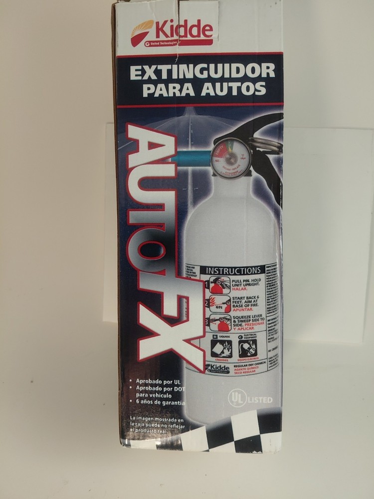 Kidde Auto Fire Extinguisher