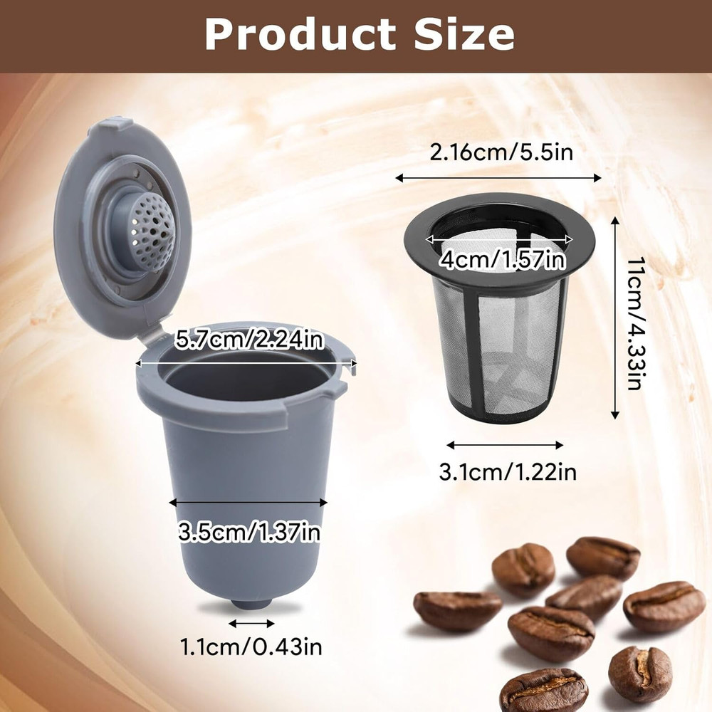 Cuisinart Coffee Maker Reusable Filter Cup Replacement Parts - 2 Pack