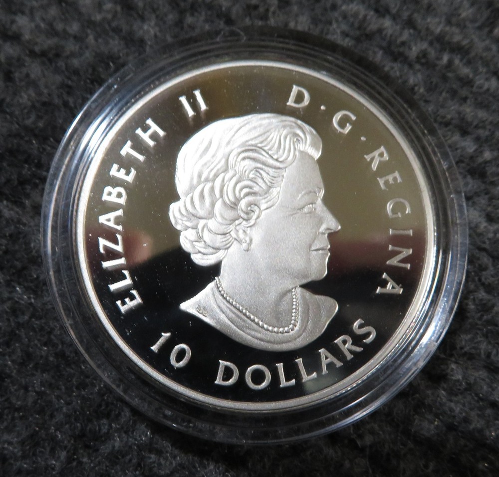 2016 Canada $10 Silver Proof Coin - Bear