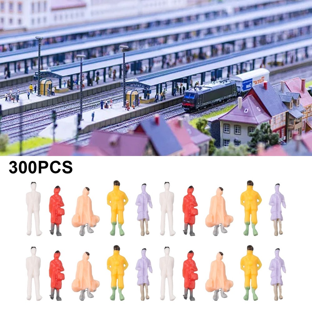 Railway Train Layout Accessories Brand New Mixed Batch Model Train Scenes