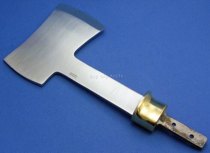 Knife Making Camp Hunting Hatchet Blade Blank DIY