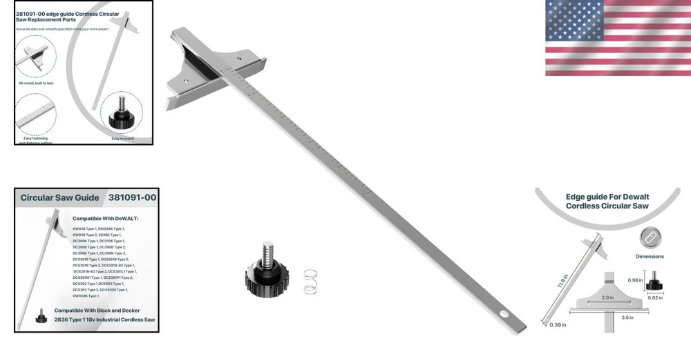 Circular Saw Guide Replacement for De-Walt – Precision Cutting Made Easy