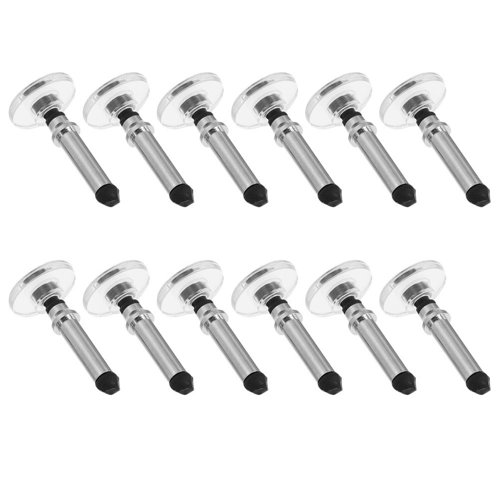 12 Pcs Screen Disc Touch Stylus Universal Replacement Tips Pen Travel