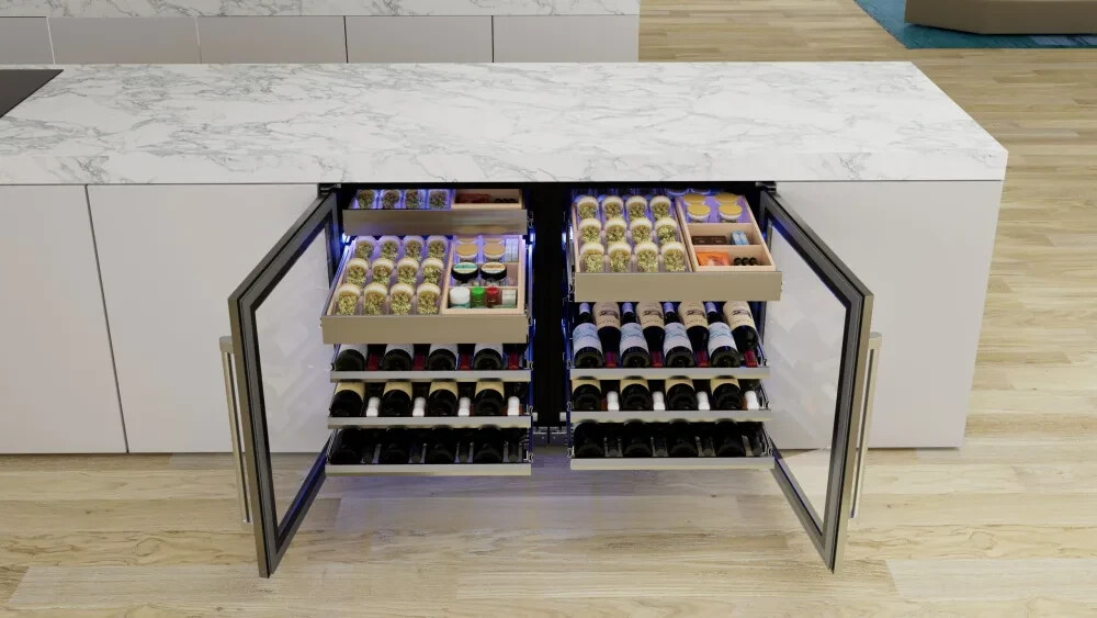 XO - WEED & WINE REFRIGERATOR