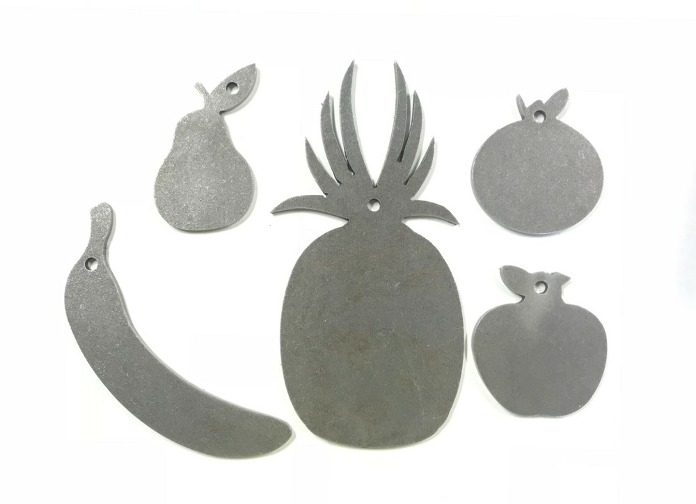 AR500 1/4" Steel Target Fruit Bowl 5Pc Set
