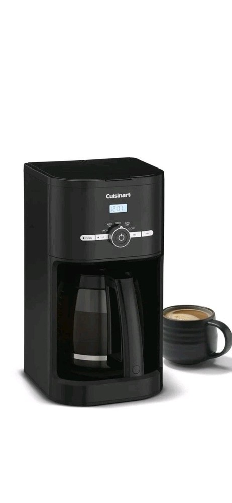 Cuisinart Classic 12-Cup Programmable Coffeemaker, Black, DCC-1120