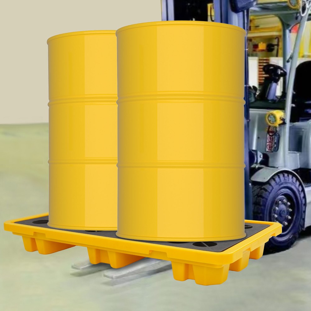80L Spill Containment Platform Spill Platform w/Drain Outlet Spill Platform