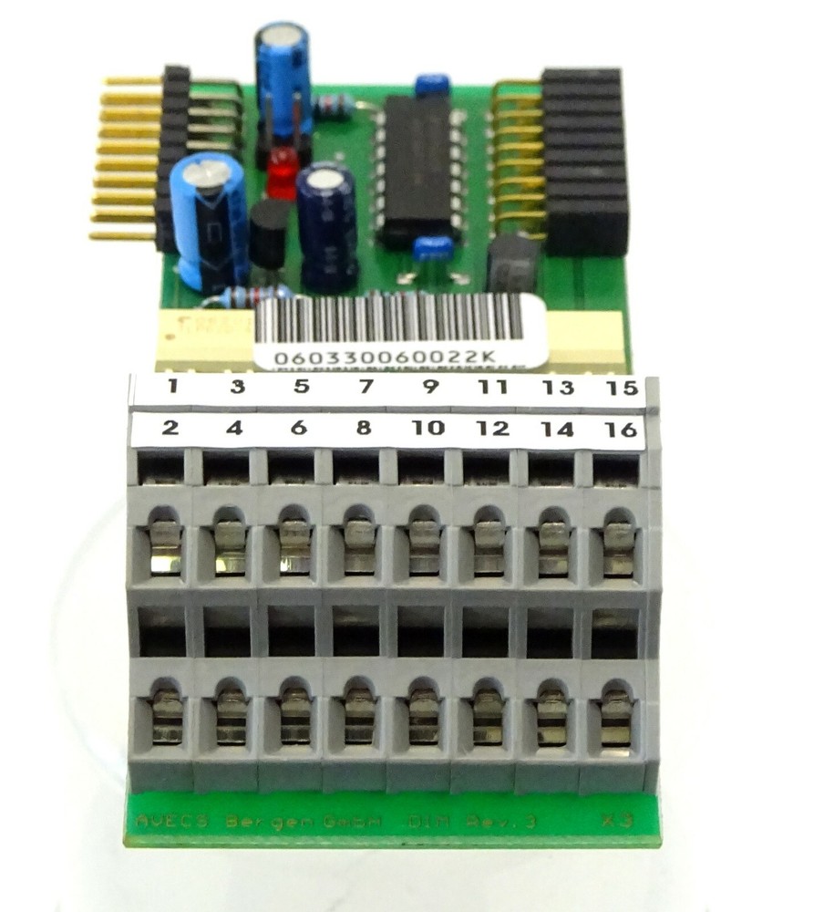 ABS BERGEN Digital Module DIM Rev. 3 Digital Input Modules 8-Channel 0603006