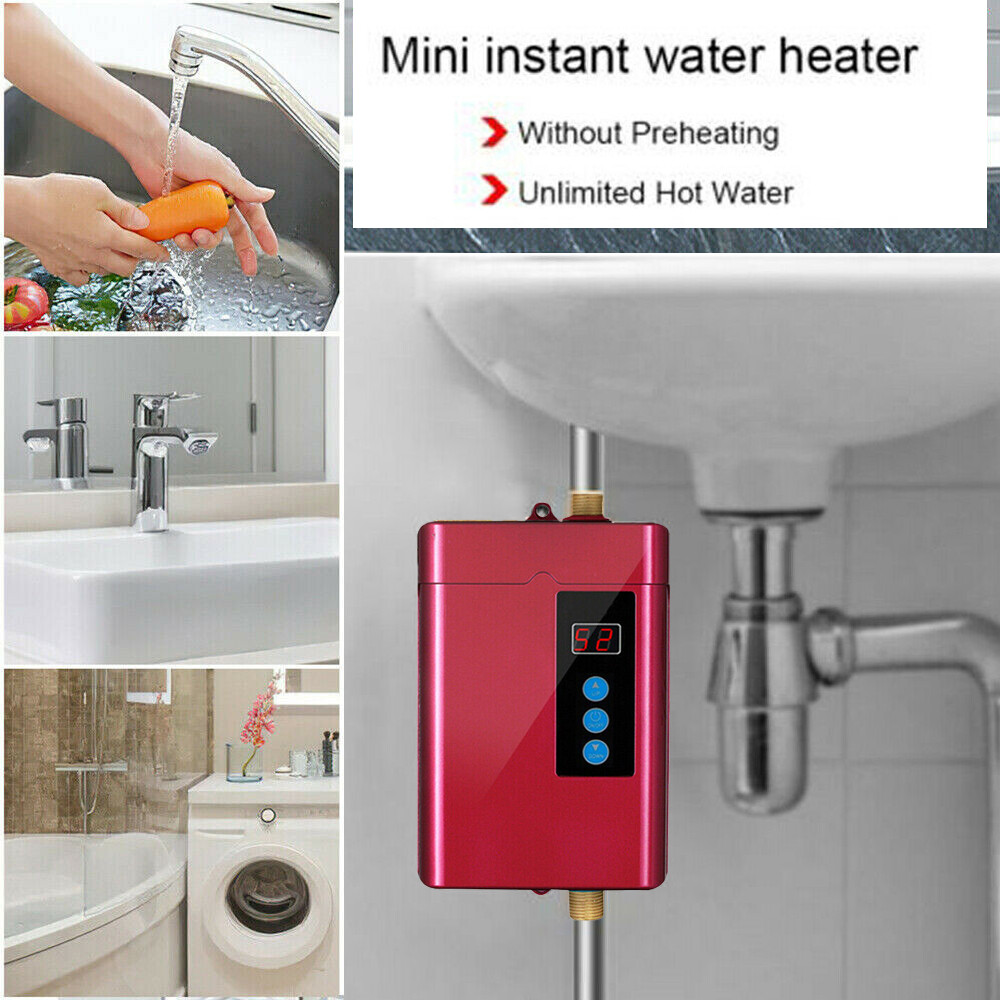 Electric Under Counter Instant Hot Water HeaterMini Tankless Water Heater 3000W