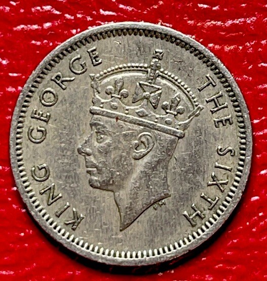 1948 Malaya 10 Cent Coin. ENN Coins