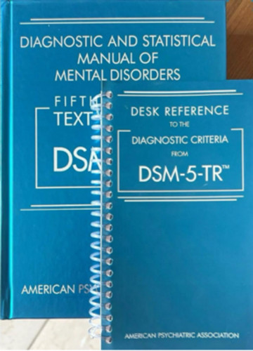 New DSM 5 TR Hardcover & Desk Reference Spiralbound Combo Pack