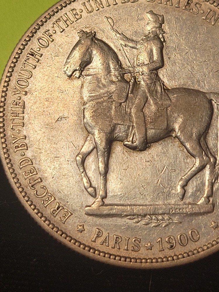 1900 LAFAYETTE SILVER DOLLAR US COMMEMORATIVE