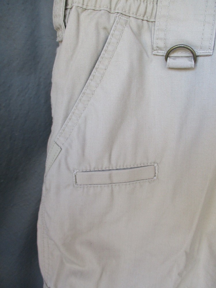 5.11 TACTICAL Khaki Tan Assault Short, size 38