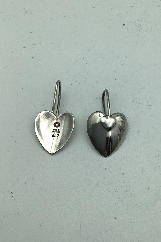 Georg Jensen Sterling Silver Earrings No. 187