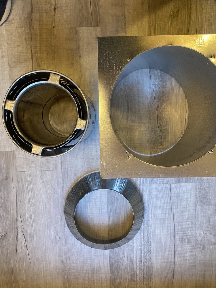 6” Stove Pipe Starter Kit, 2100 Degree High Temp Kit.