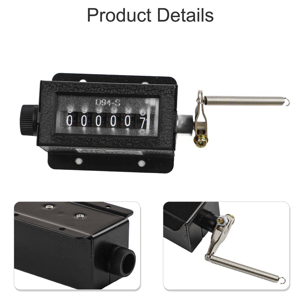 Meter Modules Industrial Counter 1:1 6 Digit Mount D94-S Replacement