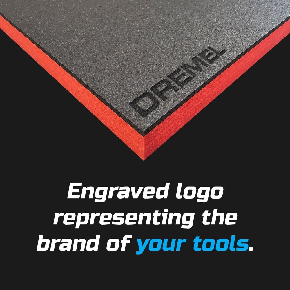 DREMEL shadow foam tool tray insert storage organizer toolbox tool kit set