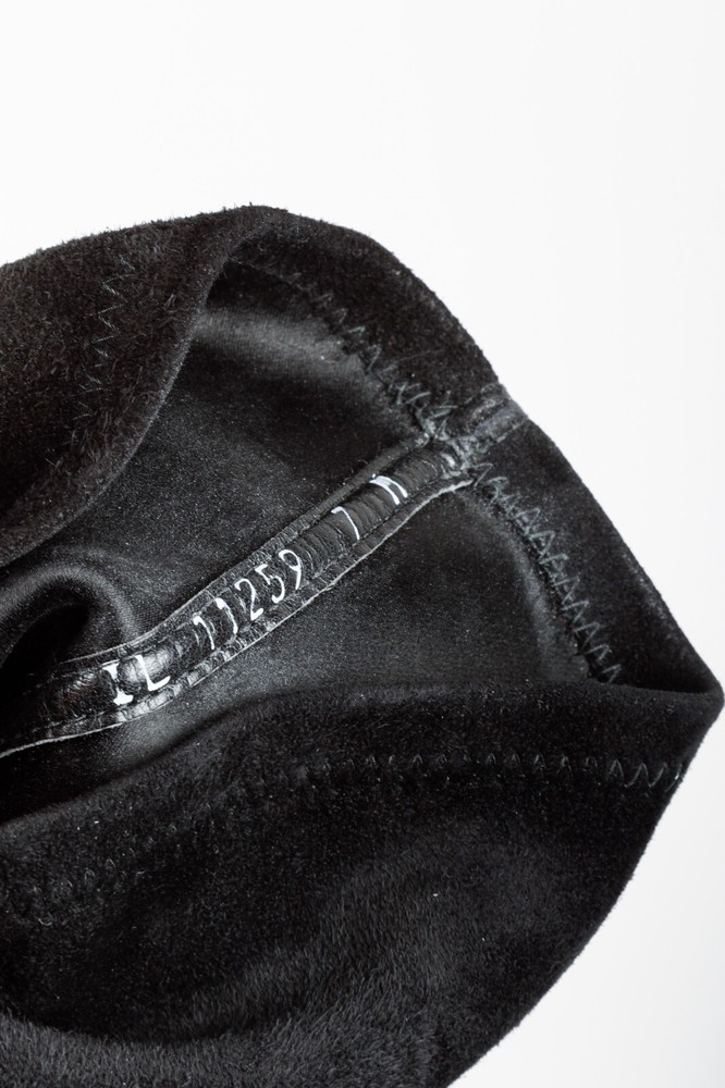 Stuart Weitzman Knee-High Black Suede Boots, Size 37