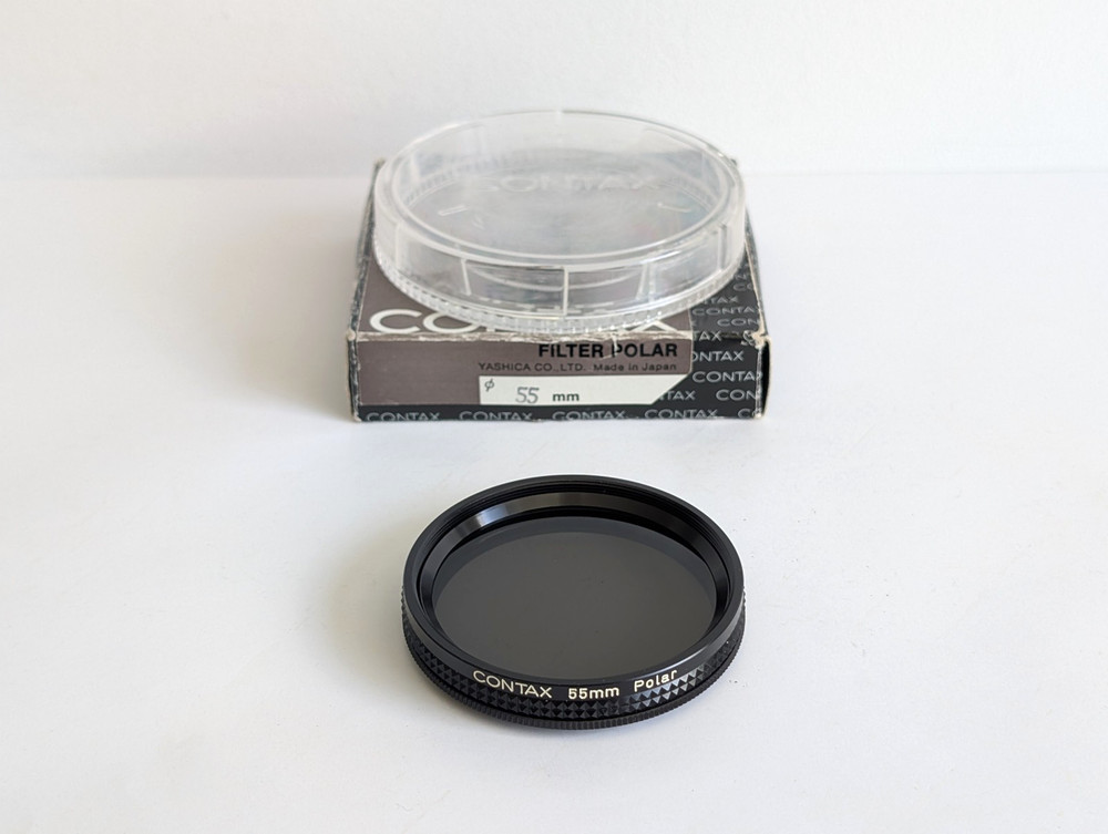 Contax 55mm Polarized Polar CPL Lens Filter Boxed