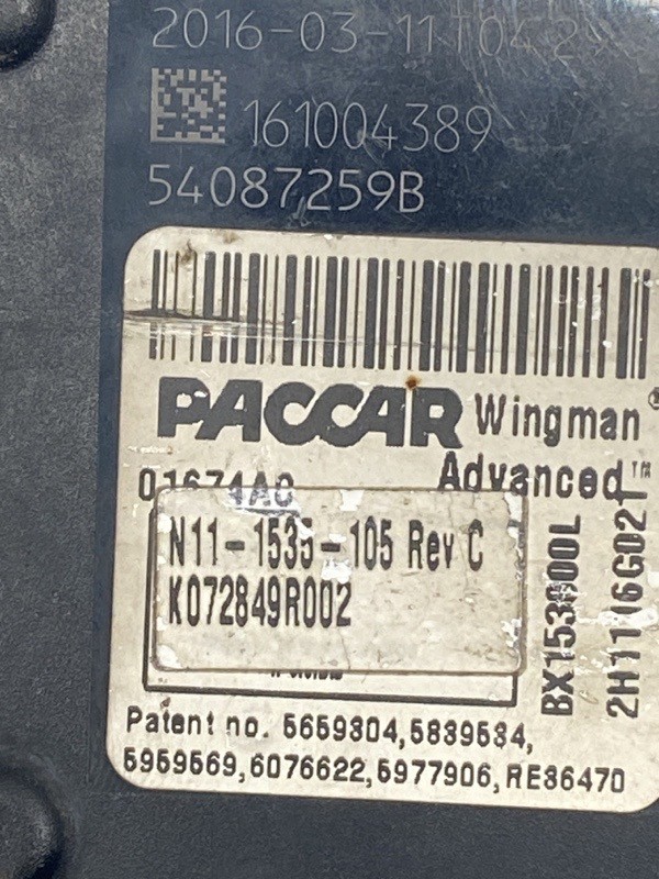 2017 Bendix Wingman Collision Avoidance System K072849R002 (356-10297)