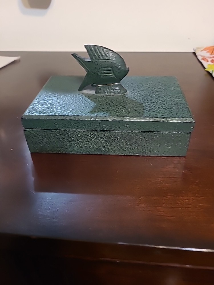 Fish Lidded Trinket Box