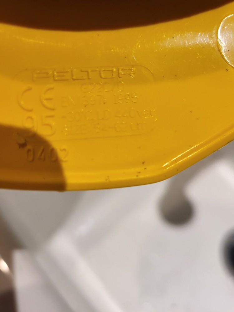 Vintage Peltor Hard Hat